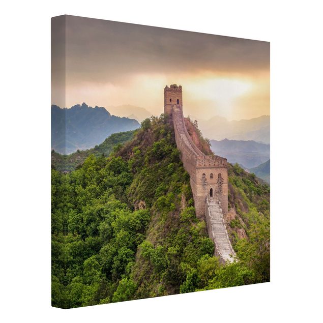 Toile montagne La muraille infinie de Chine