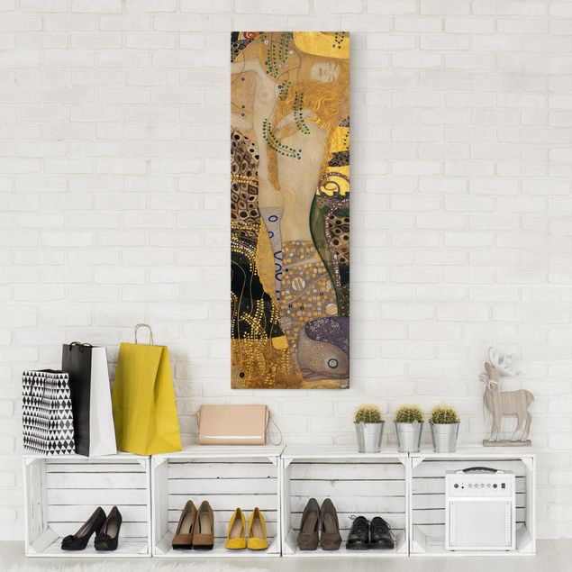 Décoration artistique Gustav Klimt - Serpents d'eau I