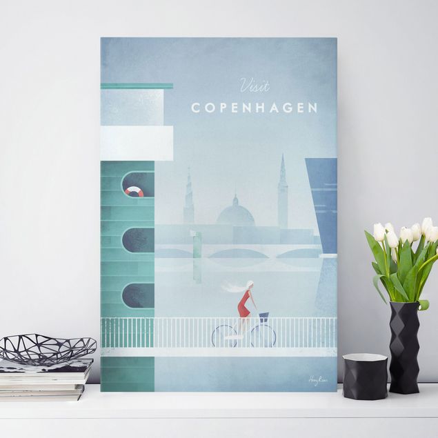 Déco mur cuisine Poster de voyage - Copenhague
