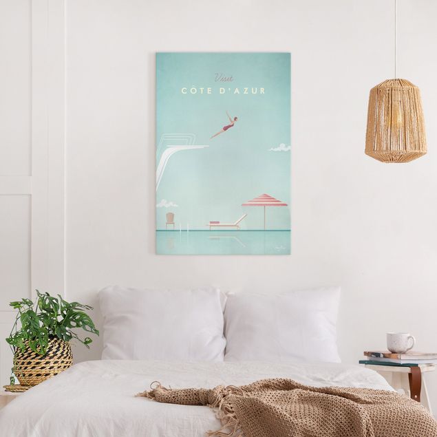Tableau paysages Poster de voyage - Côte D'Azur