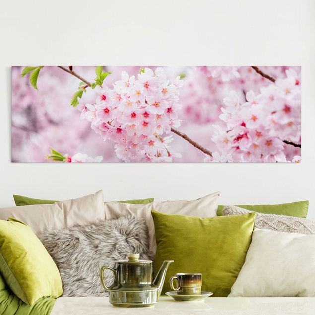 Déco mur cuisine Japanese Cherry Blossoms