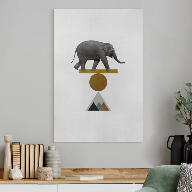 Décorations cuisine Éléphant Art de l'équilibre
