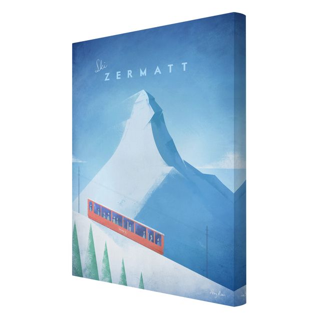 Tableaux nature Poster de voyage - Zermatt