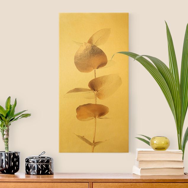 Tableau floral Golden Eucalyptus