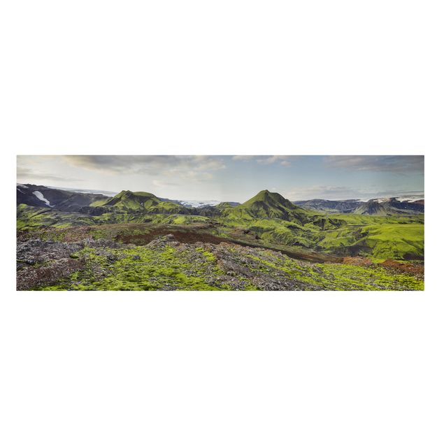Toile paysage Rjupnafell Islande
