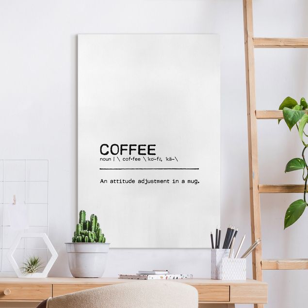 Déco mur cuisine Definition Coffee Attitude