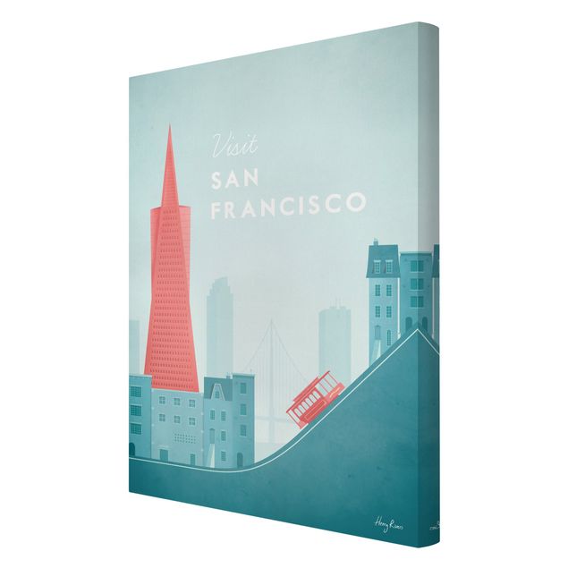 Tableaux de Henry Rivers Poster de voyage - San Francisco