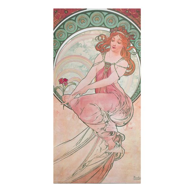 Tableaux vintage Alfons Mucha - Quatre Arts - Peinture