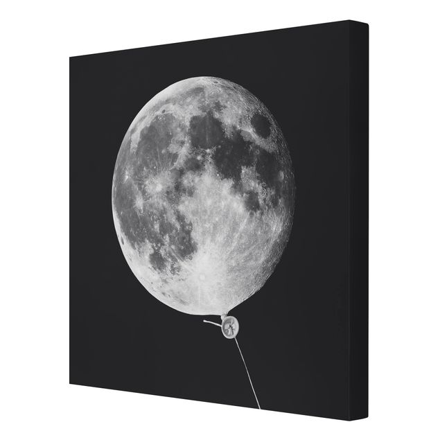 Tableaux noirs Ballon avec Lune