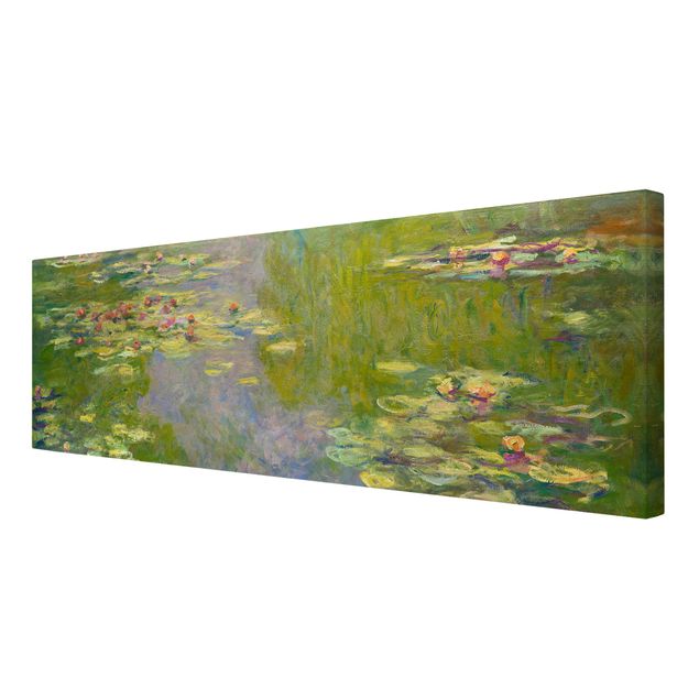 Tableaux fleurs Claude Monet - Nénuphars verts