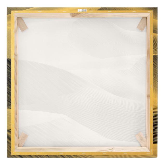 Impressions sur toile Motif de vague dans le sable du désert