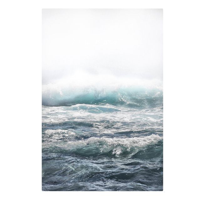 Toile de mer Grande vague Hawaii