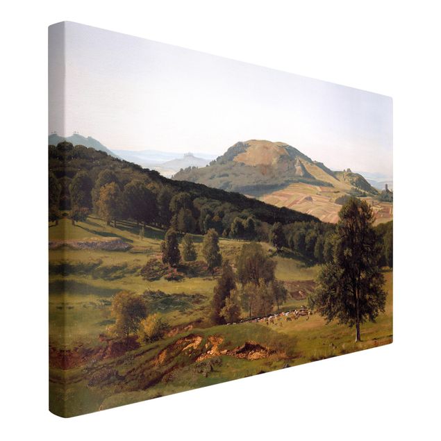 Tableaux arbres Albert Bierstadt - Colline et Dale