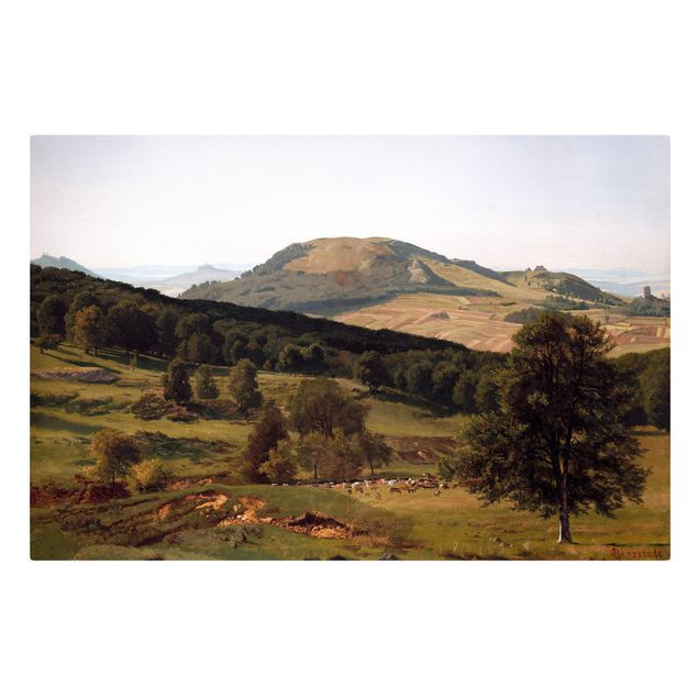 Tableaux montagnes Albert Bierstadt - Colline et Dale