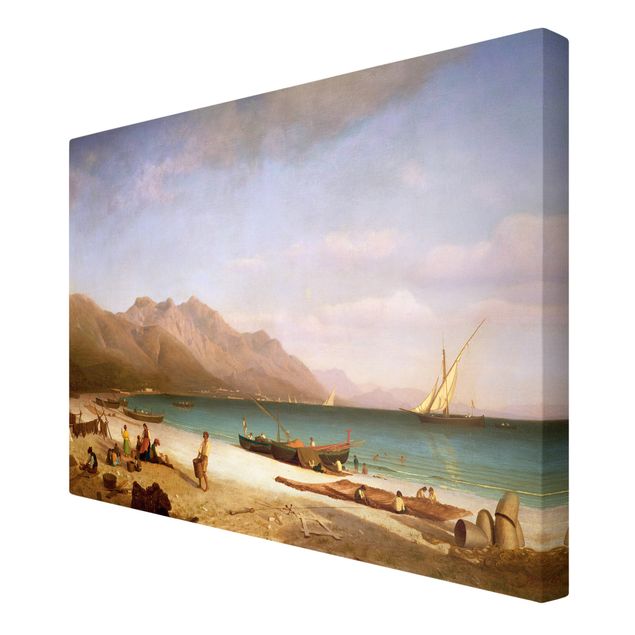 Tableau artistique Albert Bierstadt - Baie de Salerne