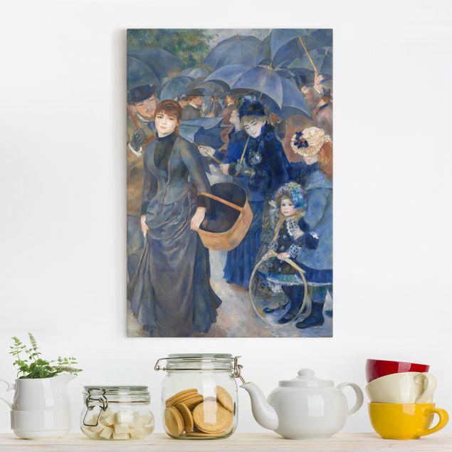 Tableau artistique Auguste Renoir - Parapluies
