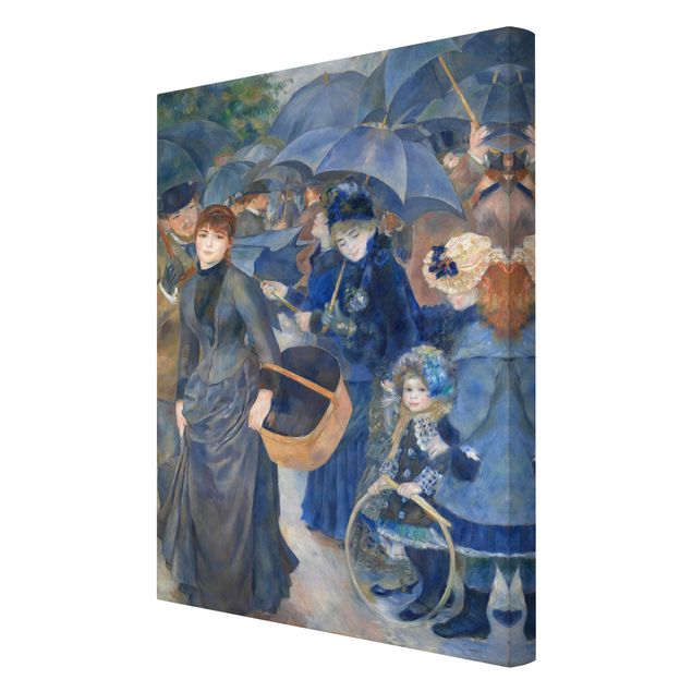 Tableau portrait Auguste Renoir - Parapluies