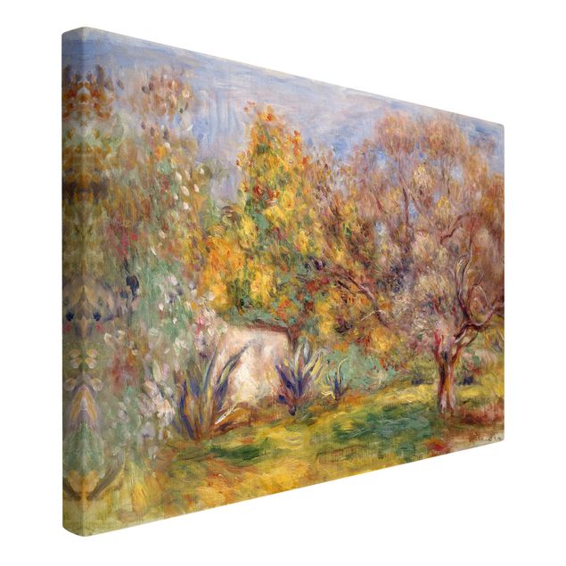 Tableau arbres Auguste Renoir - Jardin d'oliviers