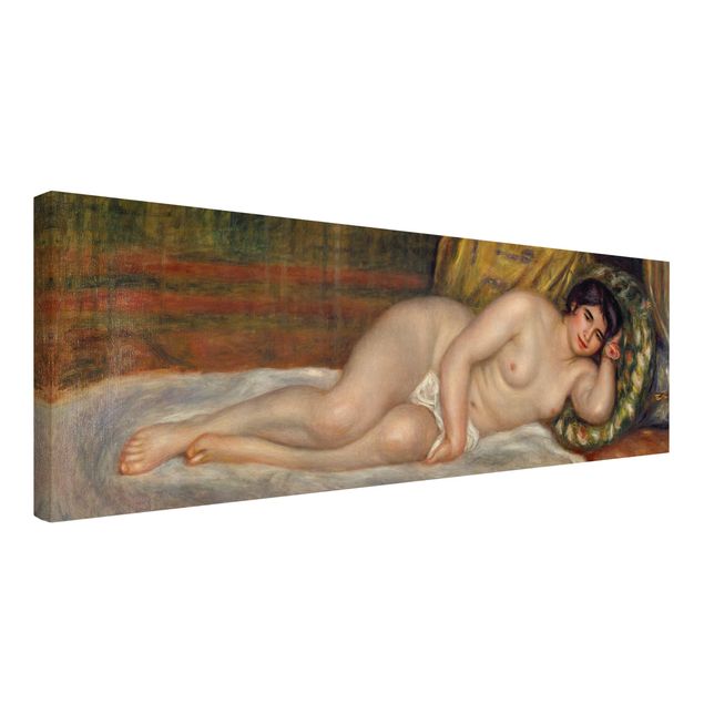 Toile chien Auguste Renoir - Nu féminin allongé (Gabrielle)