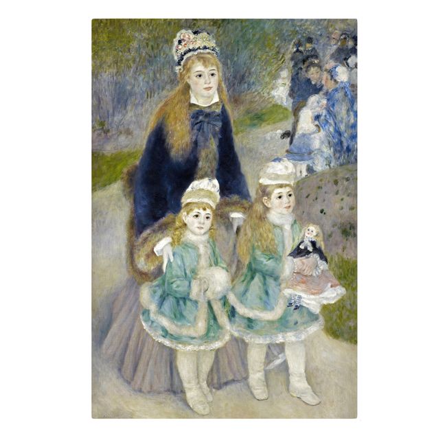 Tableau portraits Auguste Renoir - Mère et enfants (La promenade)