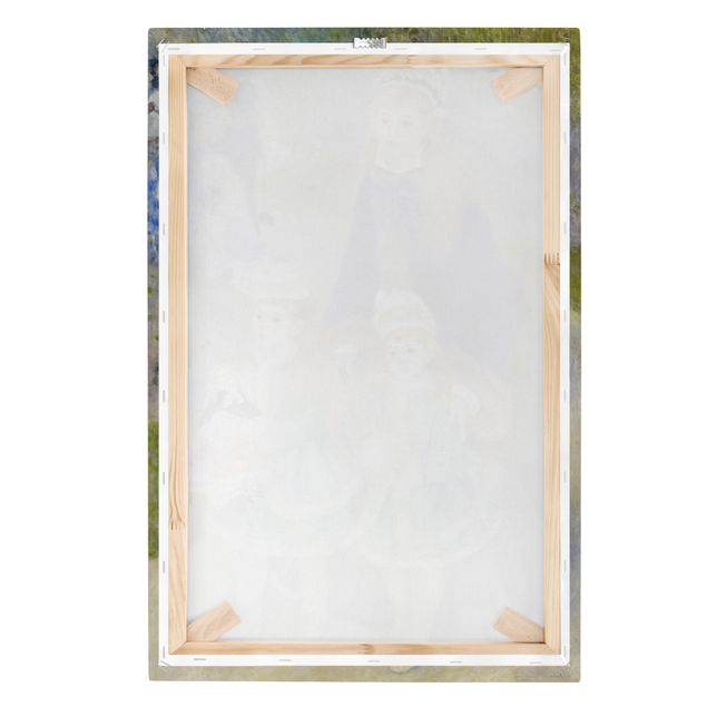 Tableau deco bleu Auguste Renoir - Mère et enfants (La promenade)