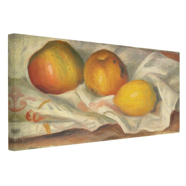 Tableaux moderne Auguste Renoir - Deux pommes et un citron