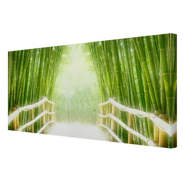 Tableaux modernes Bambou Way