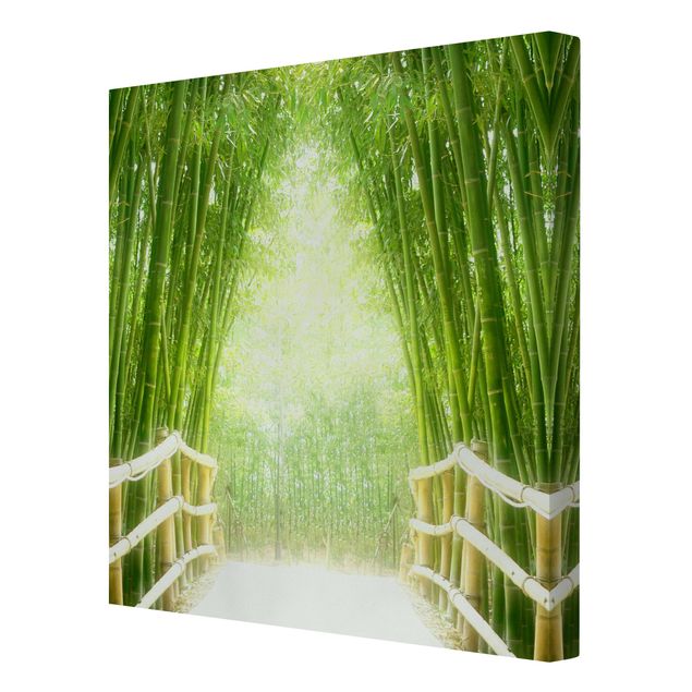 Tableaux modernes Bambou Way