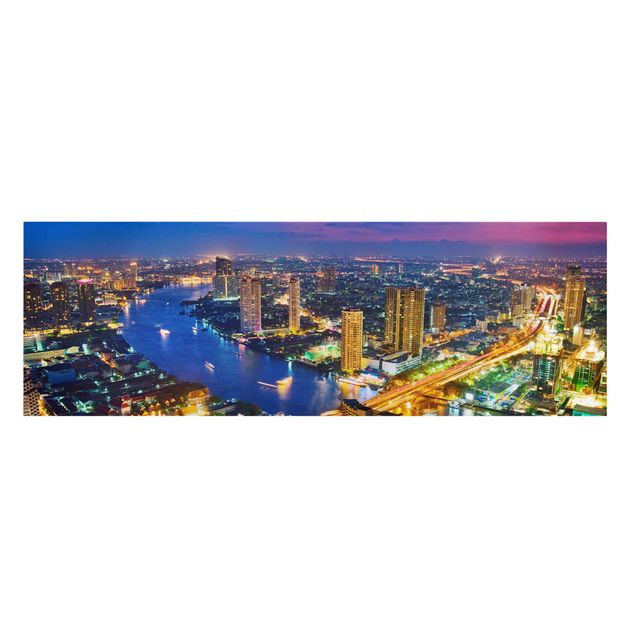 Tableau de ville Bangkok Skyline