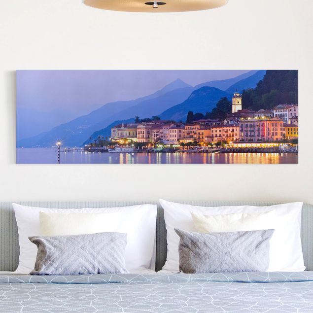 Déco murale cuisine Bellagio sur le lac de Côme