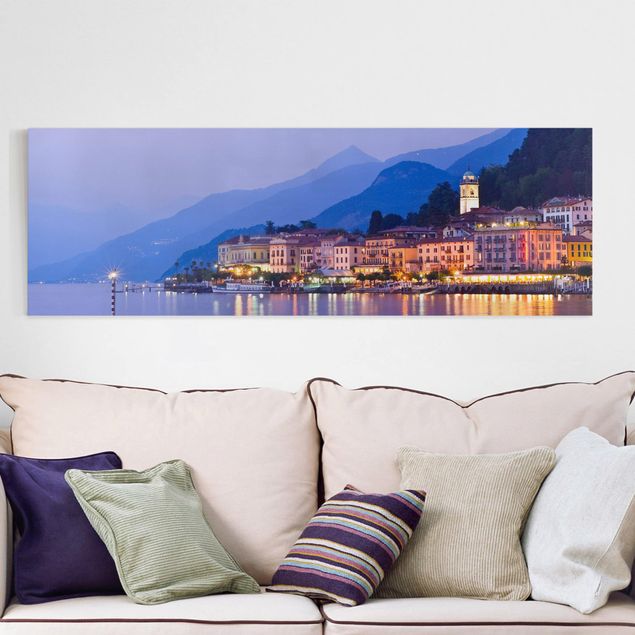 Tableau paysage Bellagio sur le lac de Côme