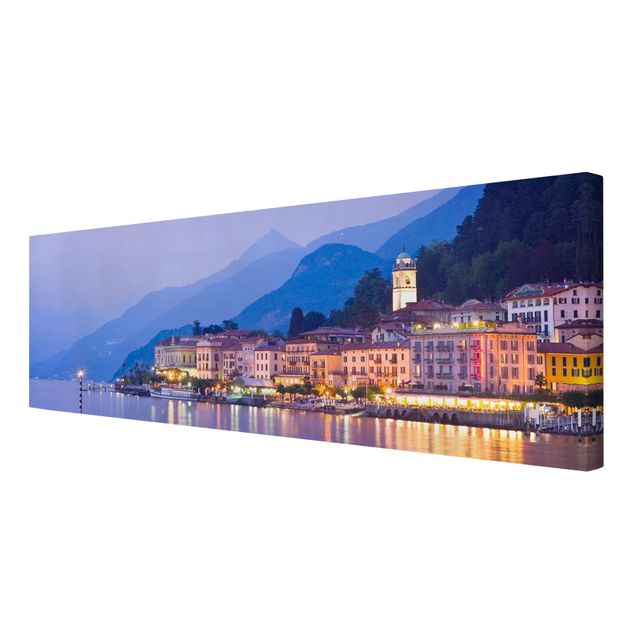 Tableau moderne Bellagio sur le lac de Côme