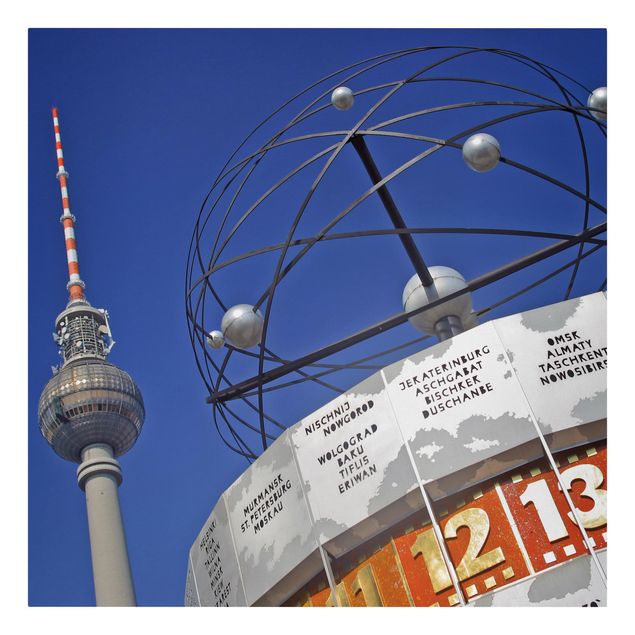 Tableau ville du monde Berlin Alexanderplatz