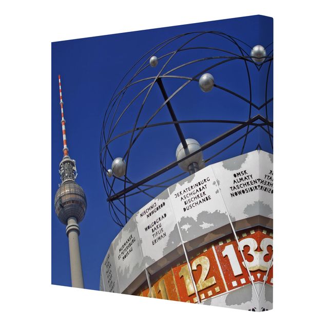 Tableau toile ville Berlin Alexanderplatz