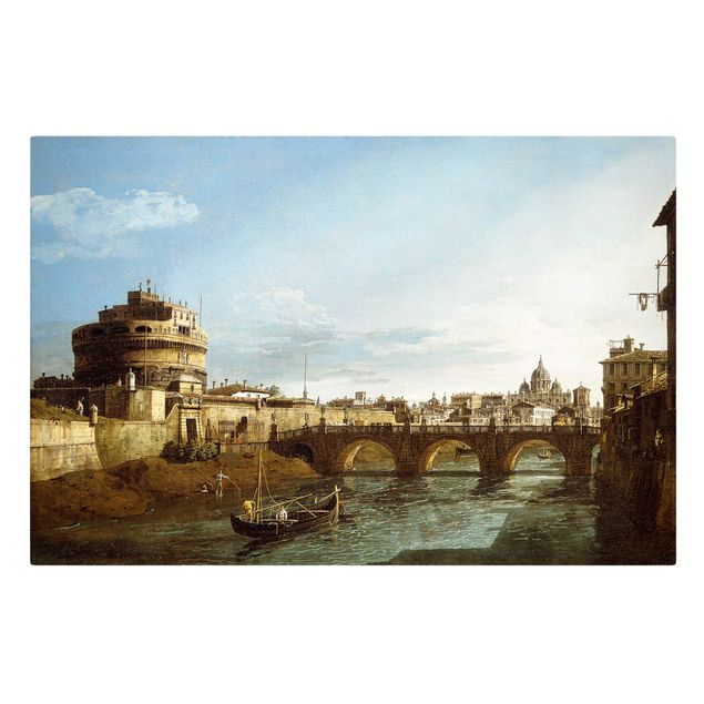 Courant artistique Postimpressionnisme Bernardo Bellotto - Vue de Rome en direction de l'ouest