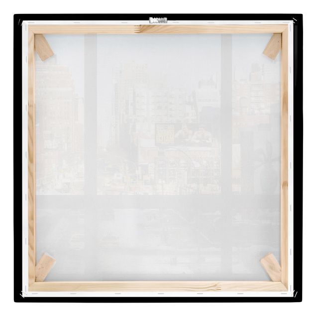 Tableaux muraux Vue des fenêtres d'une rue de New York
