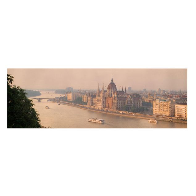 Tableaux Silhouette urbaine de Budapest