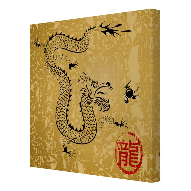 Tableaux toile Chinese Dragon