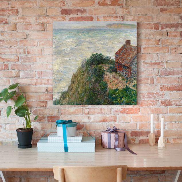 Tableau paysages Claude Monet - Maison du pêcheur à Petit Ailly