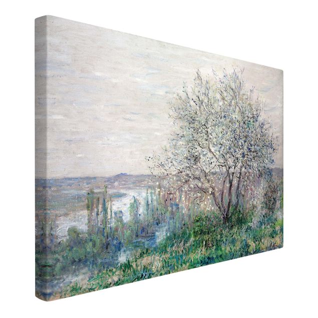 Tableaux arbres Claude Monet - Le printemps à Vétheuil