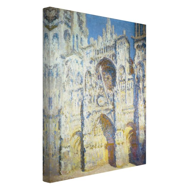 Toile chien Claude Monet - Portail de la cathédrale de Rouen