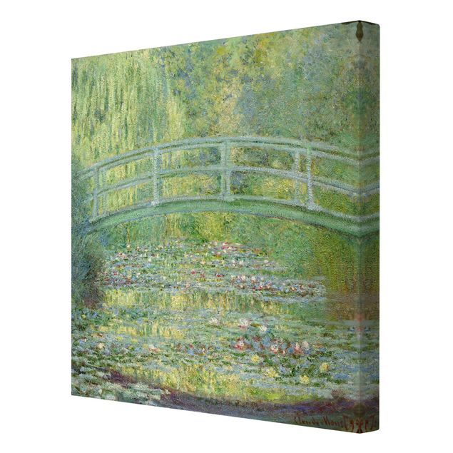 Toile chien Claude Monet - Pont japonais