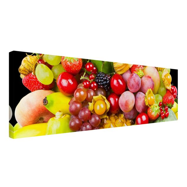 Tableaux fruits Fruits exotiques colorés