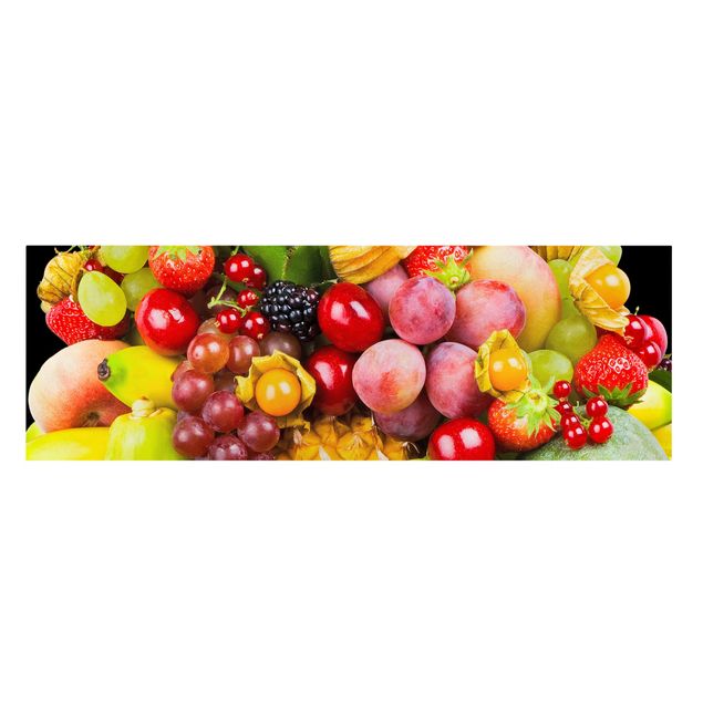 Tableaux sur toile avec légumes et fruit Fruits exotiques colorés