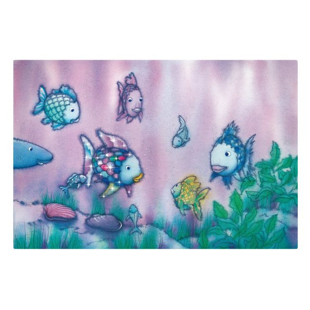 Tableau bord de mer Le poisson arc-en-ciel - Le paradis sous l'eau