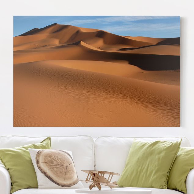 Déco mur cuisine Dunes du désert