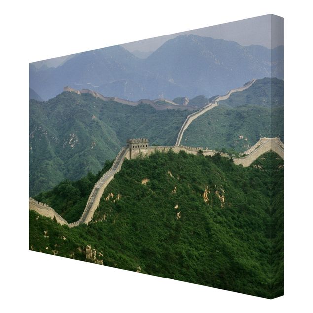 Tableau deco nature La Grande Muraille de Chine à l'air libre