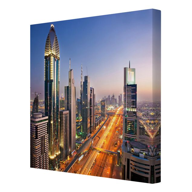 Tableau ville du monde Dubaï
