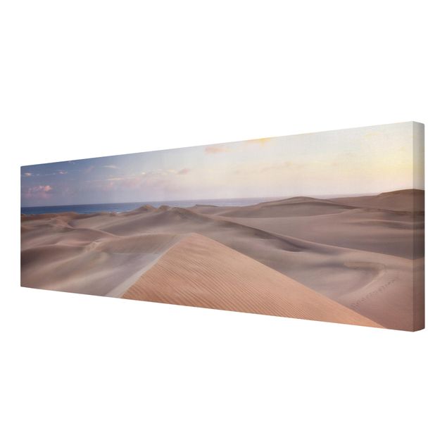 Tableaux modernes Vue des dunes