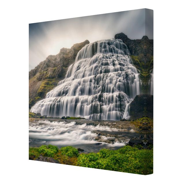 Tableaux moderne Dynjandi Waterfall